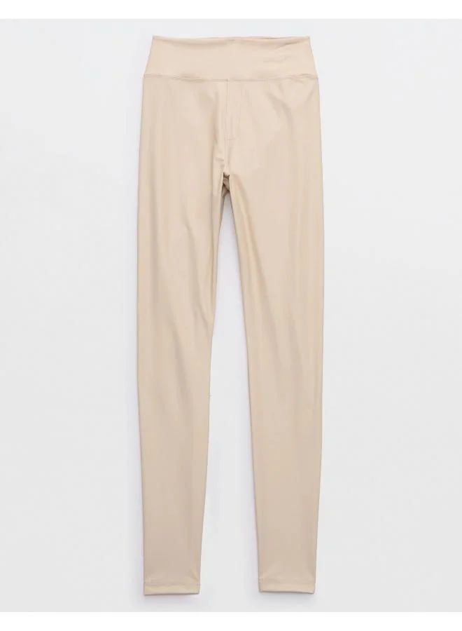 Aerie Luxe Faux Pu High Waist Pants