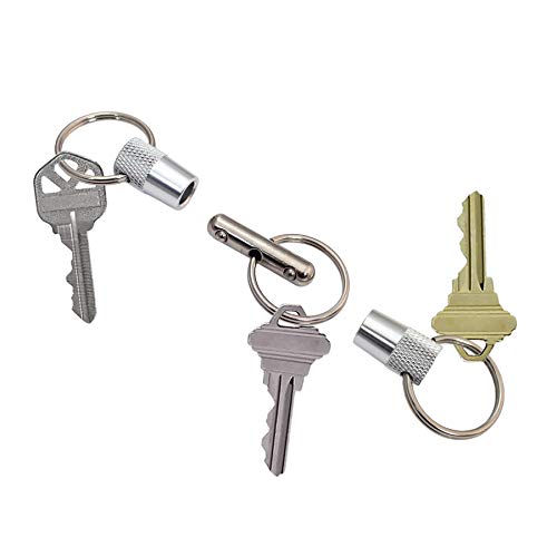 Lucky Line 3-Way Pull Apart Keychain, 1 Pack, Silver (71501) - Image 2
