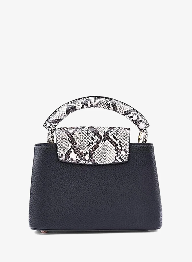 Cuple Black Everyday Flap Shoulder Bag for Women | Best Price UAE