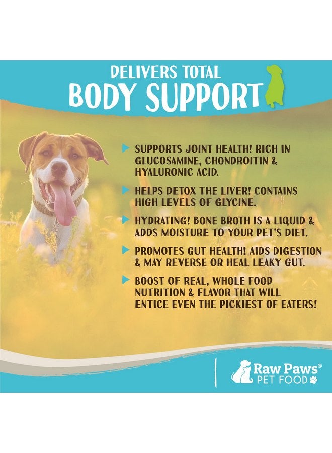 Raw Paws Chicken Bone Broth for Dogs & Cats, 6-oz - Made in USA - Dog Food Topper - Bone Broth Protein Powder for Dogs, Powdered Bone Broth for Dogs, Bone Broth for Cats, Dog Gravy Topper for Dry Food - Image 4