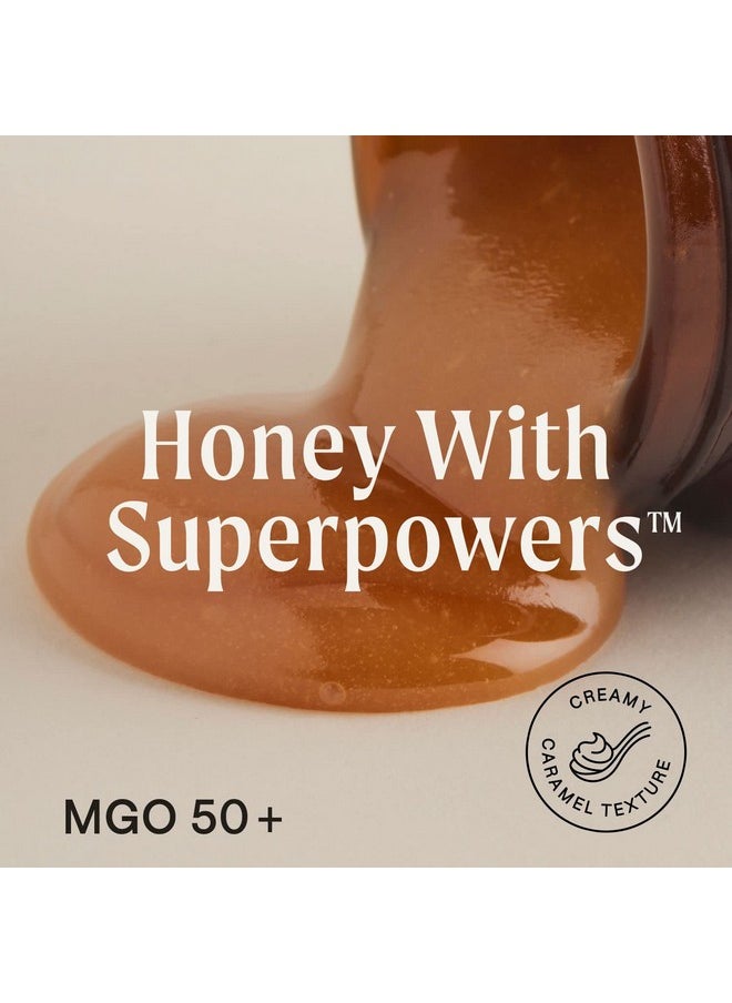 Manukora Manukora Raw Manuka Honey, MGO 50+, New Zealand Honey, Non-GMO, Traceable from Hive to Hand, Daily Wellness Support - 250g (8.82 Oz)  - Image 2