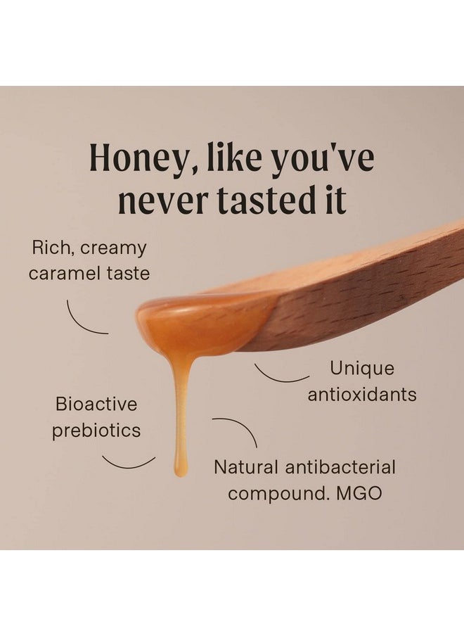Manukora Manukora Raw Manuka Honey, MGO 50+, New Zealand Honey, Non-GMO, Traceable from Hive to Hand, Daily Wellness Support - 250g (8.82 Oz)  - Image 4