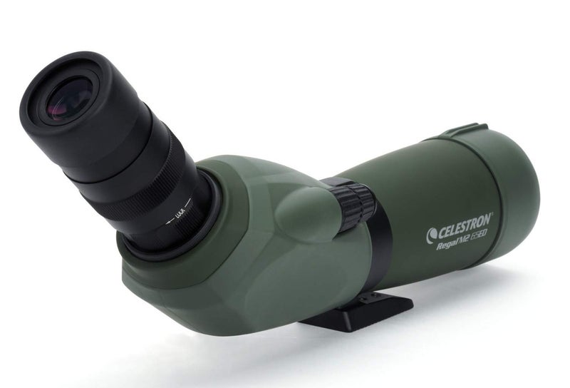 Celestron Celestron Regal M2 65Ed Spotting Scope – Ed Glass For Hunting, Birding And Outdoor Actvities – Phase And Dielectric Coated Bak-4 Prism – Fully Multi-Coated Optics – Dual Focus – 16-48X Zoom Eyepiece  - Image 2