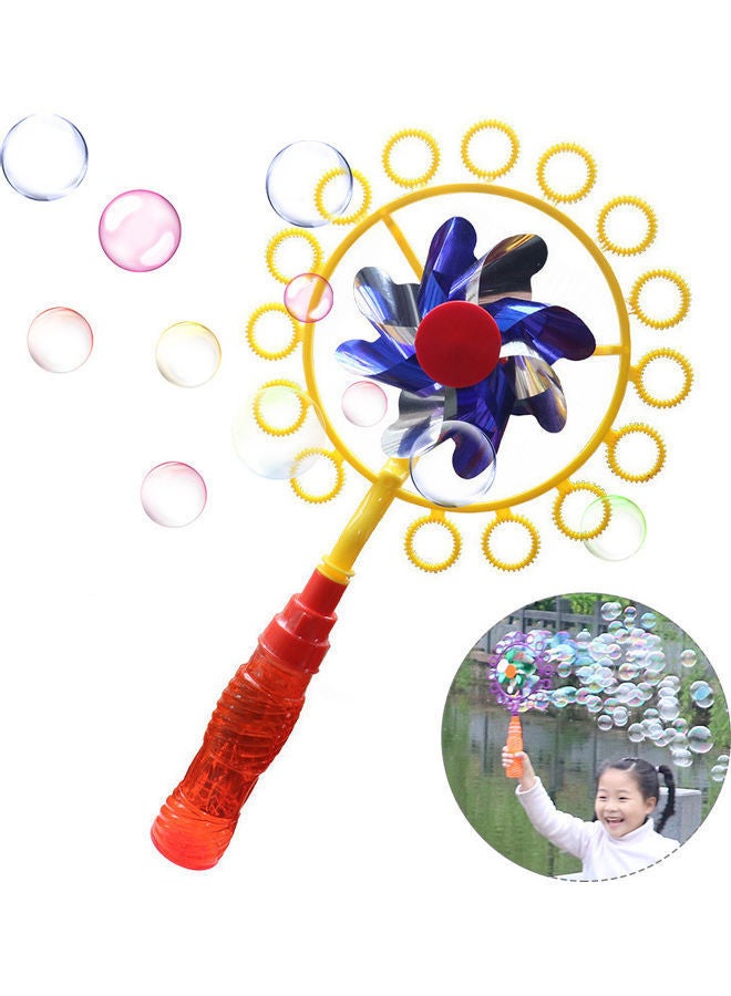 NIBEMINENT Windmill Manual Bubble Blowing Wand Stick - Image 3