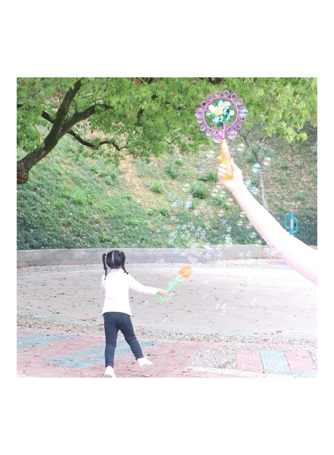 NIBEMINENT Windmill Manual Bubble Blowing Wand Stick - Image 2