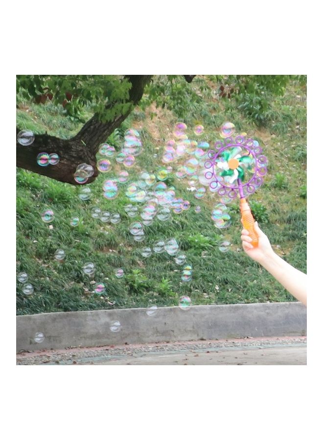 NIBEMINENT Windmill Manual Bubble Blowing Wand Stick - Image 4