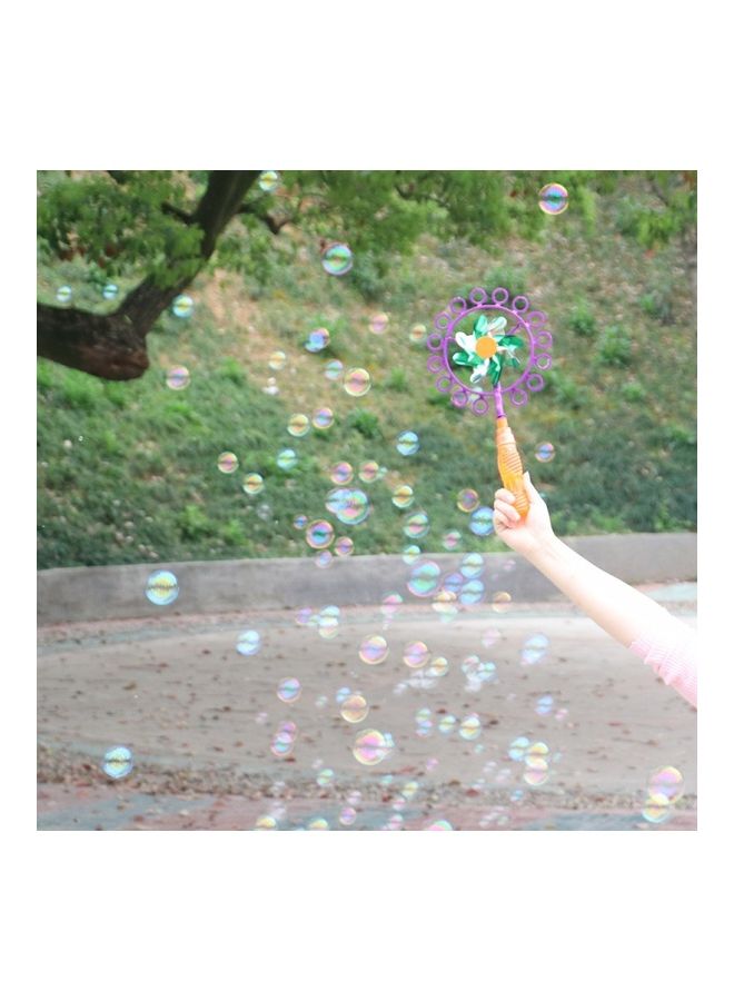 NIBEMINENT Windmill Manual Bubble Blowing Wand Stick - Image 5