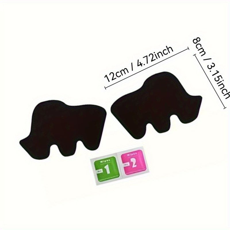 One X S Controller Grip Stickers For Xbox Series X S Black Soft Silicone Lightweight Anti Sweat Thumbstick Grips For Gaming Experience Precision Control Ergonomic Design 2pcs - Image 4