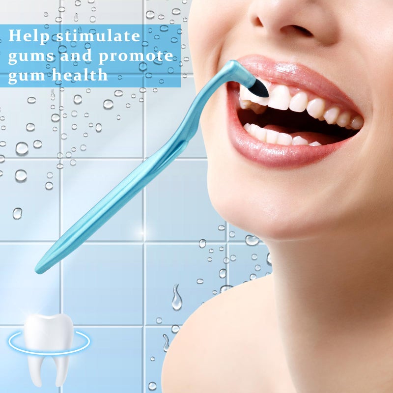 Tondiamo 10 Pcs Gum Stimulator Dental Tools Dental Plaque Remover Rubber Tip Stimulator for Cleaning Teeth Tartar - Image 5