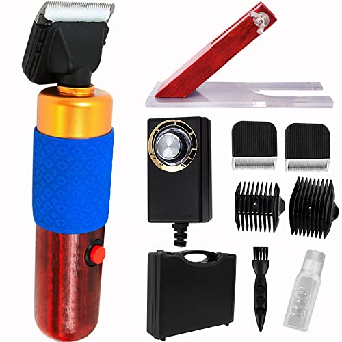 JMBay Carpet Trimmer with Shearing Guide, Electric Speed Adjustable Rug Tufting Carver Clippers, Electric Rug Shears Carpet Carving Tool for Handmade Rug Clean and Tufted Rug(with Stand Base and 2 Blades) - Image 1