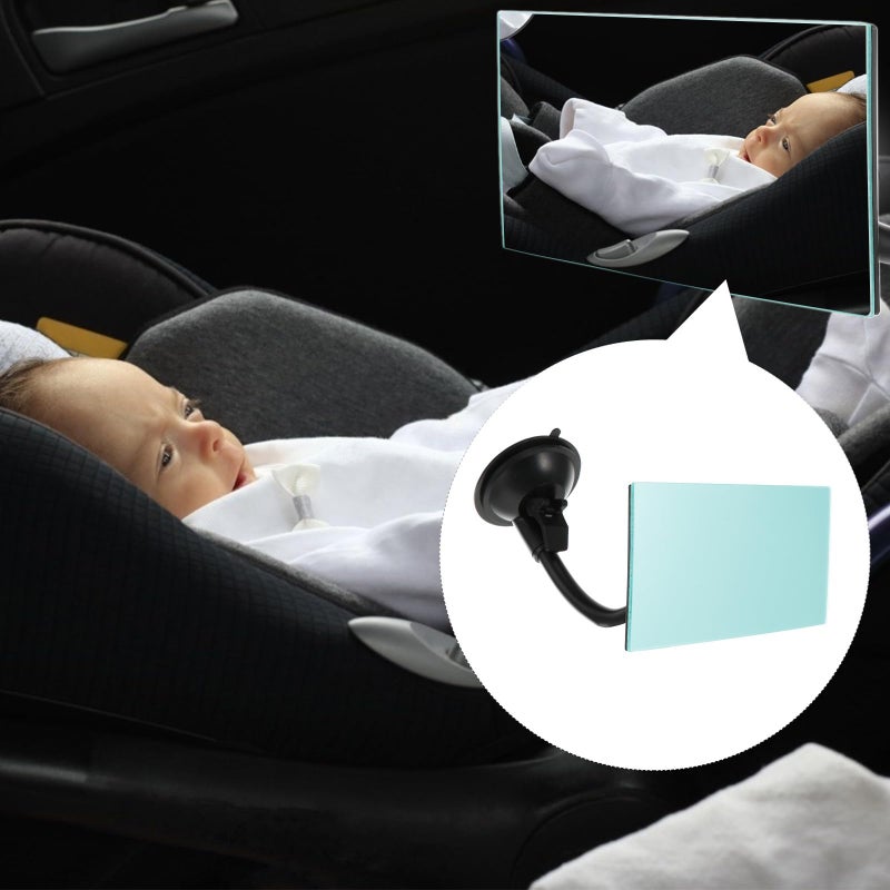 Wide Angle Rear Facing Car Mirror for Blind Spot Interior Vehicle Safety - Image 5