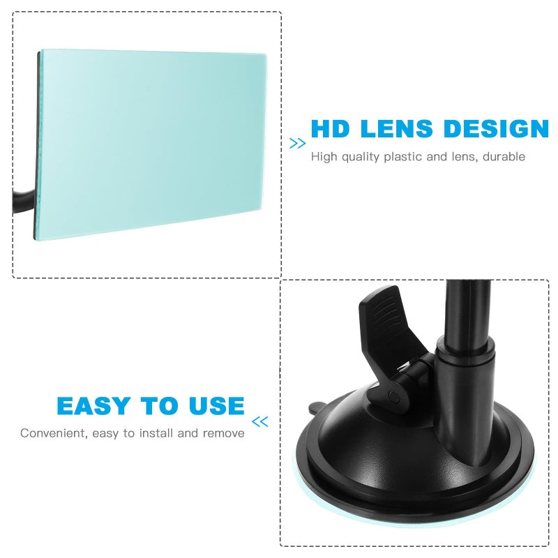 Wide Angle Rear Facing Car Mirror for Blind Spot Interior Vehicle Safety - Image 4