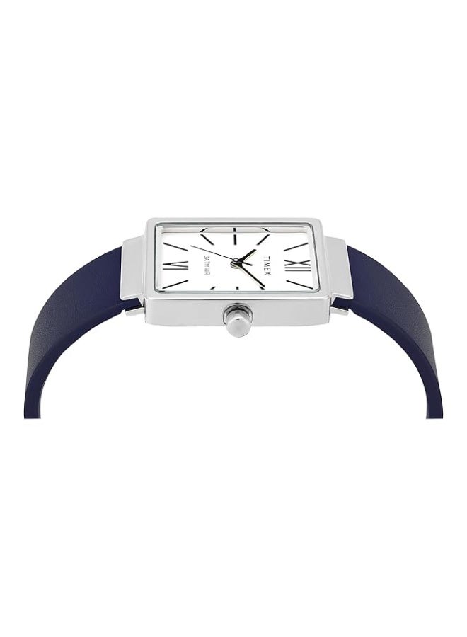 TIMEX Analog Watch for Woman with Rectangle Dial & Water Resistant Women's Wrist Watches - Image 4