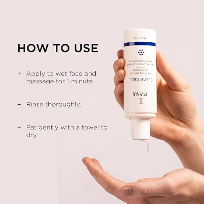 IMAGE Skincare, CLEAR CELL Salicylic Gel Cleanse, Gentle Foaming Face Wash Removes Excess Oil and Shine for Oily Prone Skin - Image 5