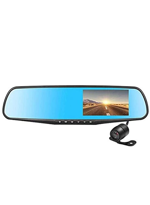 4.3" Car DVR Rearview Mirror with 2 Cameras Dash Cam 1080P Auto Video Registrator Recorder Dual lens Dashcam Blackbox