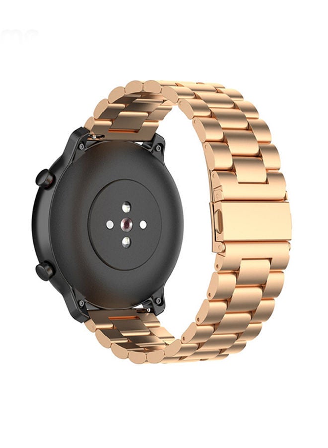 Metal Replacement Band For 20mm Watches Gold - Image 2