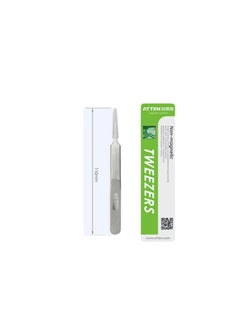 ATTEN Atten AT-114 Stainless Steel Tweezers are expertly designed tools suitable for precision work in electronics crafting and a variety of other applications Made from high quality stainless steel these tweezers are built for durability and efficiency.  - Image 3