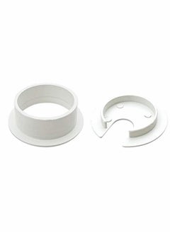Y&D 6pcs Desk Grommet 1-3/8 inch Table Plastic Wire Cord Cable Grommets Hole Cover, for Office and Home PC Management Organizer (White)  - Image 3
