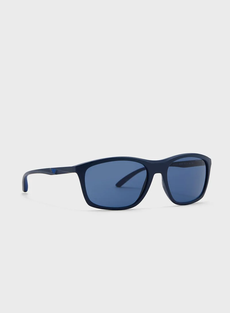 EMPORIO ARMANI 0Ea4179 Wayfarers Sunglasses
