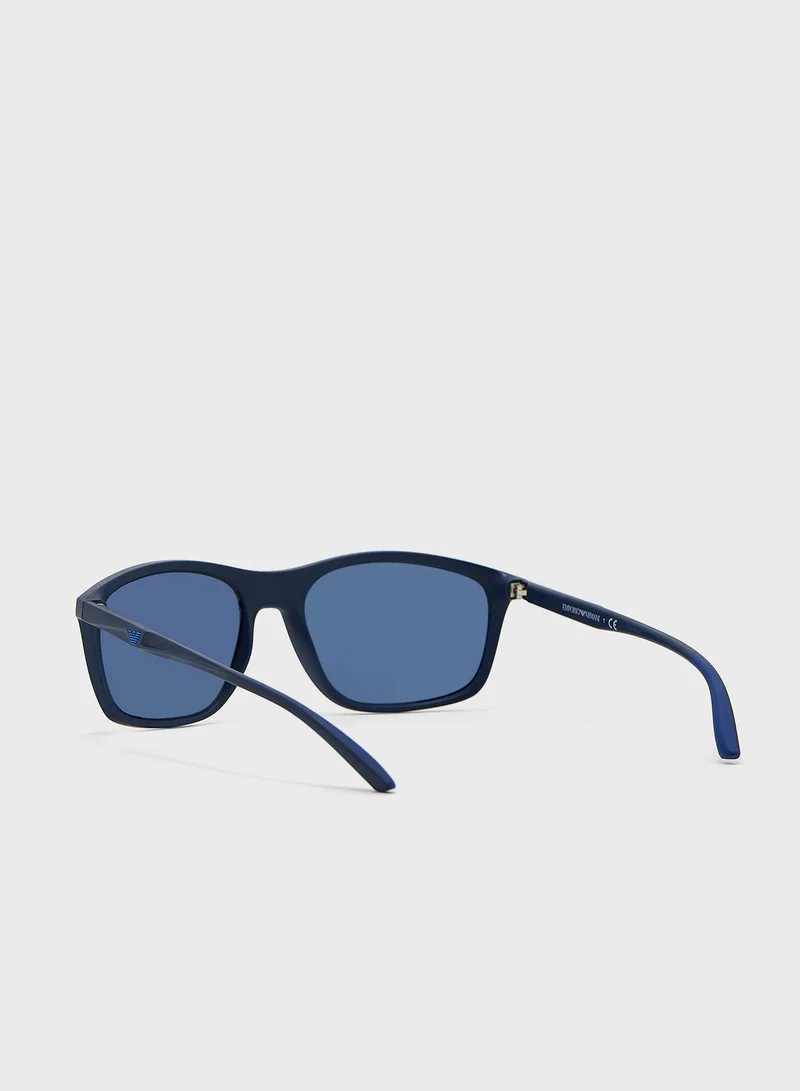 EMPORIO ARMANI 0Ea4179 Wayfarers Sunglasses