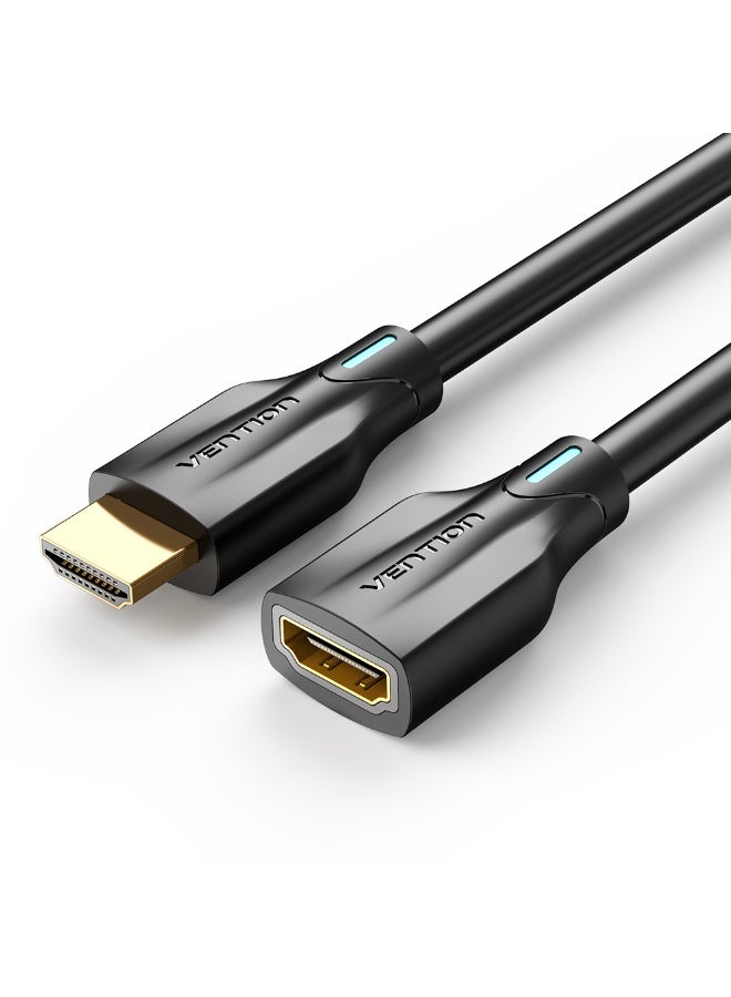 VENTION HDMI2.1 Extension Cable 0.5M Black Model - Image 1