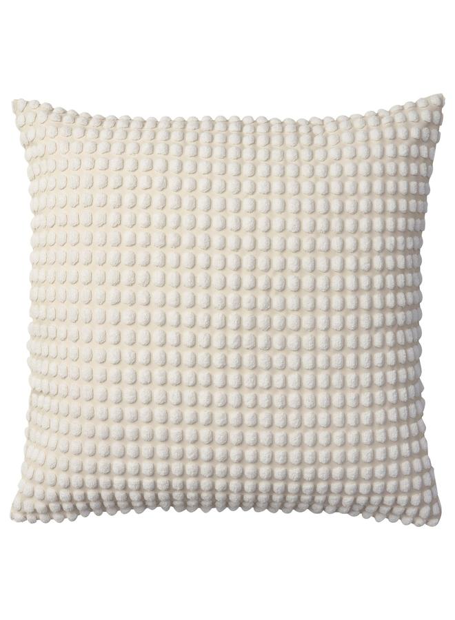 erorex Cushion cover, off-white, 65x65 cm - Image 1