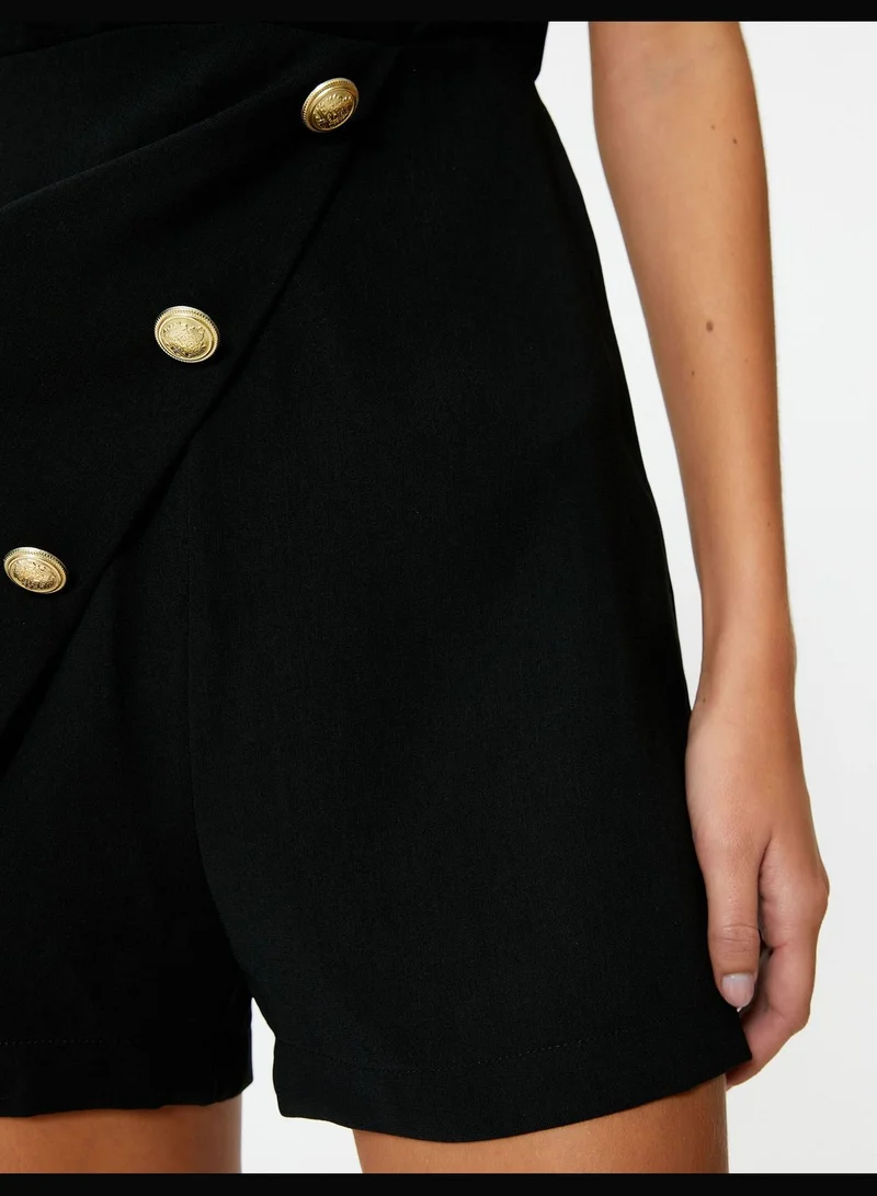KOTON Buttoned Sleeveless Dress