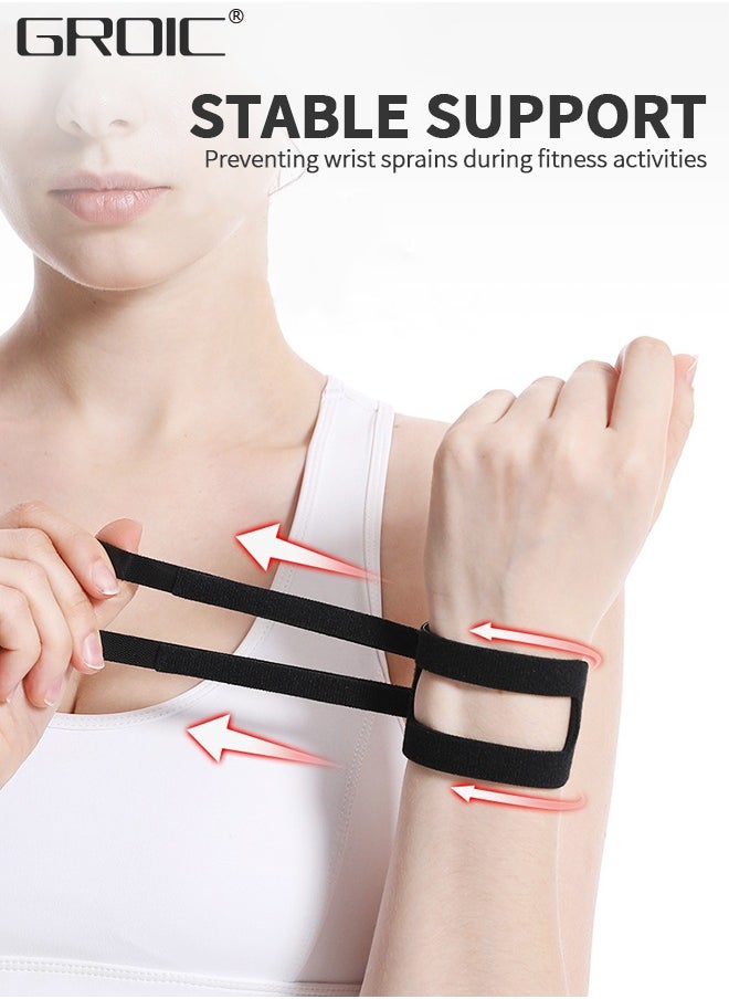 GROIC - Wrist Wrap Compression Wrist Brace For TFCC Tears,Carpal Tunnel Pain & Tendonitis Relief,Adjustable Wrist Brace,Wrist Wraps for Weight Bearing Strain, Exercise - Image 1