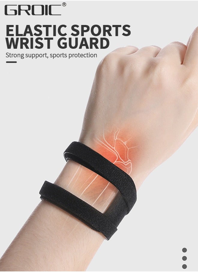 GROIC - Wrist Wrap Compression Wrist Brace For TFCC Tears,Carpal Tunnel Pain & Tendonitis Relief,Adjustable Wrist Brace,Wrist Wraps for Weight Bearing Strain, Exercise - Image 1