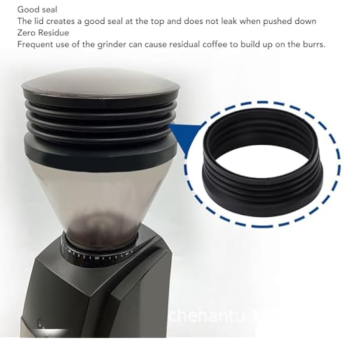 rayihni Coffee Grinder Silicone Bellow Coffee Grinder Hopper Bellow Replacement Silicone Single Dose Hopper Bellow For Baratza Encore Baratza Encore Esp For Baratza Virtuosa - Image 3