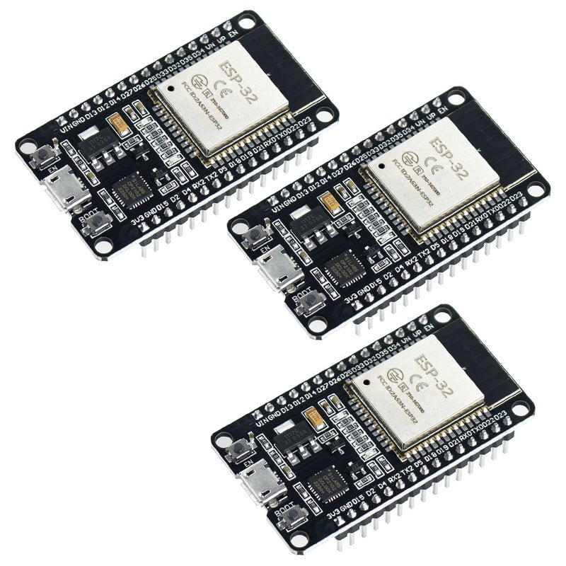 Hosyond مجموعة هوسيوند 3 حزمة لوحة تطوير ESP32-S3 N16R8 MCU مع واي فاي بلوتوث مزدوج الوضع Type-C، متوافقة مع أردوينو إنترنت الأشياء ESP32-S3-WROOM-1 - Image 1