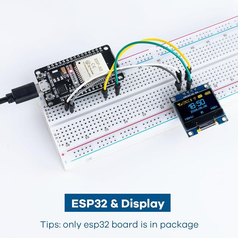 Hosyond مجموعة هوسيوند 3 حزمة لوحة تطوير ESP32-S3 N16R8 MCU مع واي فاي بلوتوث مزدوج الوضع Type-C، متوافقة مع أردوينو إنترنت الأشياء ESP32-S3-WROOM-1 - Image 3