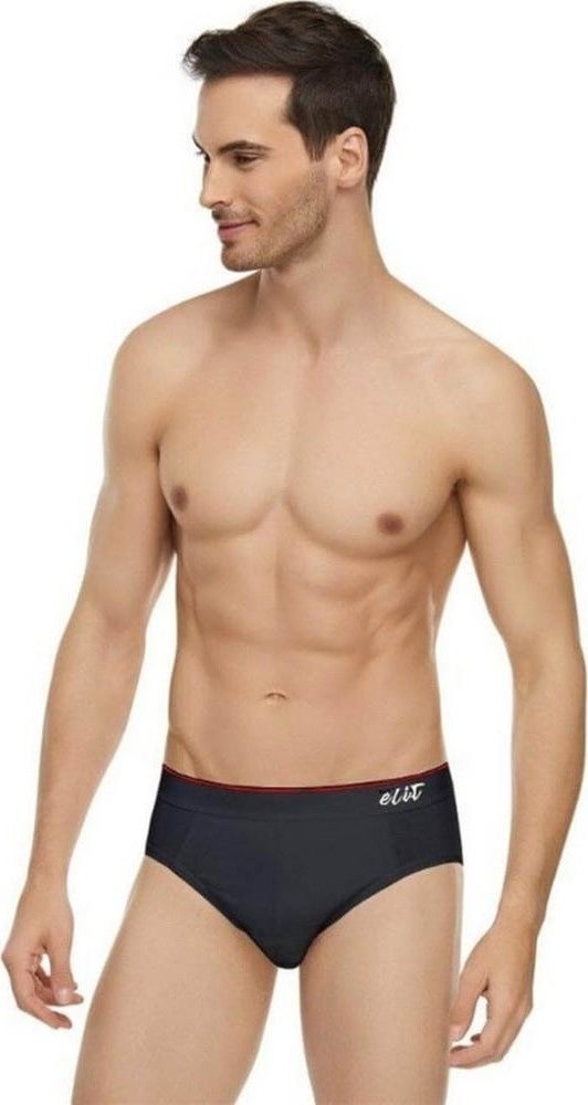 Tutku 6 Pack Passion Elit 1351 Lycra Belt Kom Cotton Slip Men's Underpants 