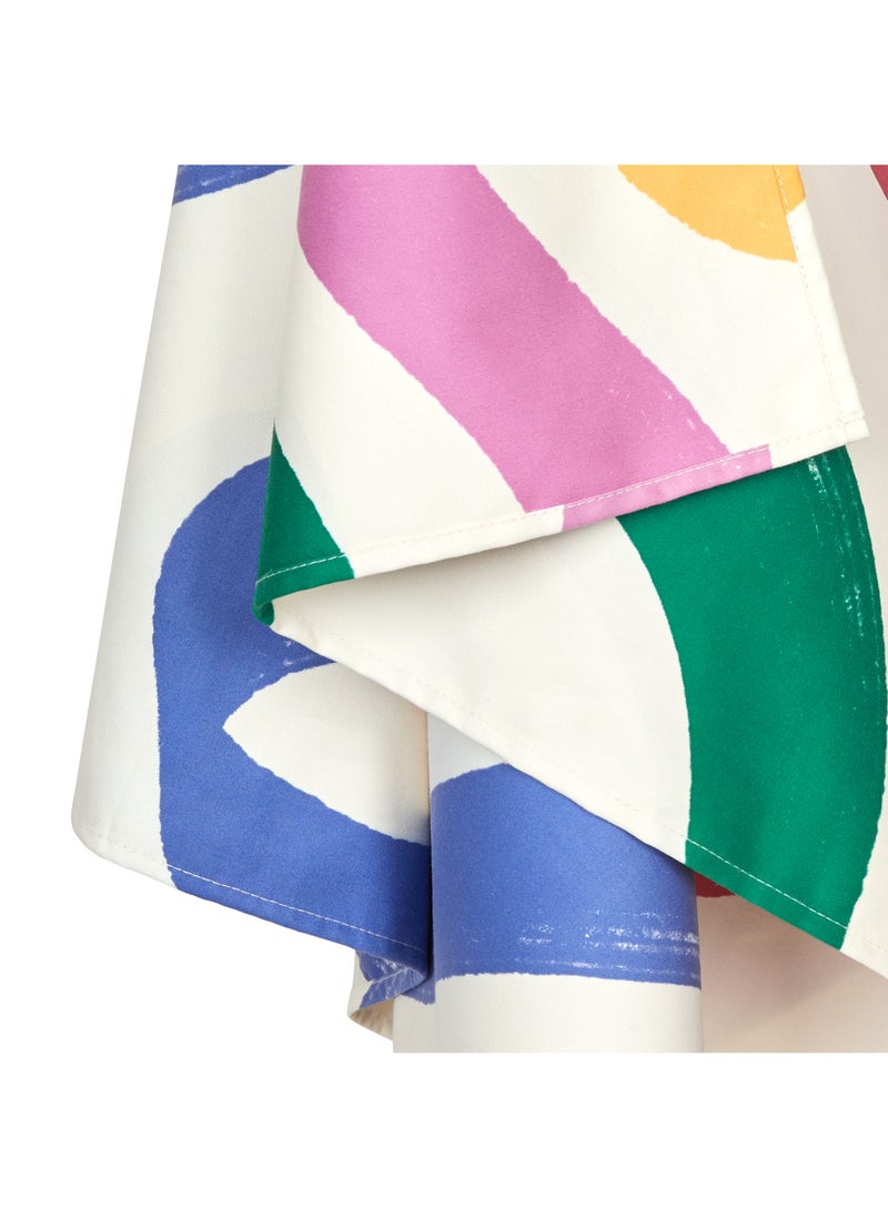 Dock & Bay Dock & Bay Kids Beach Towel, Quick Dry, Sand Free, Compact & Lightweight, 100% Recycled, Medium 130x70cm)  - DOODLE MOOD  - Image 3