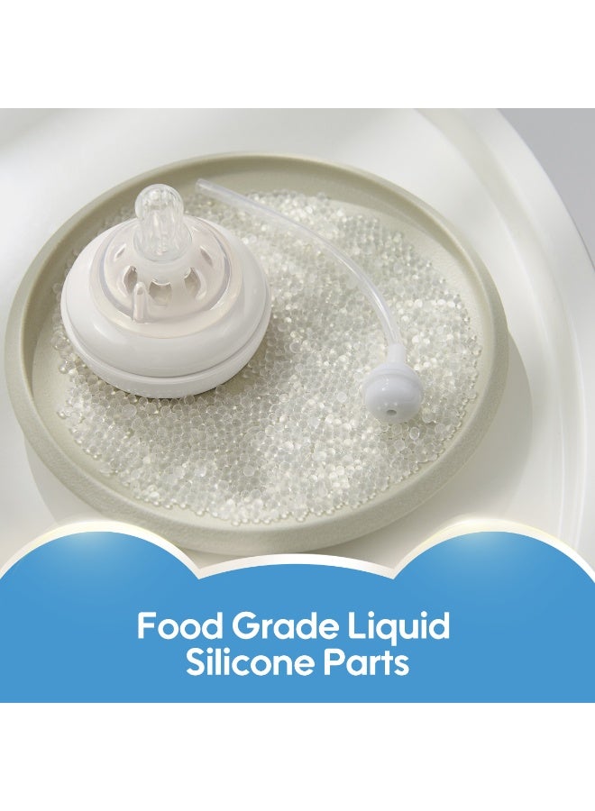 أيويبي زجاجة رضاعة للأطفال من AIWIBI، 270 مل، لون أصفر - Image 5