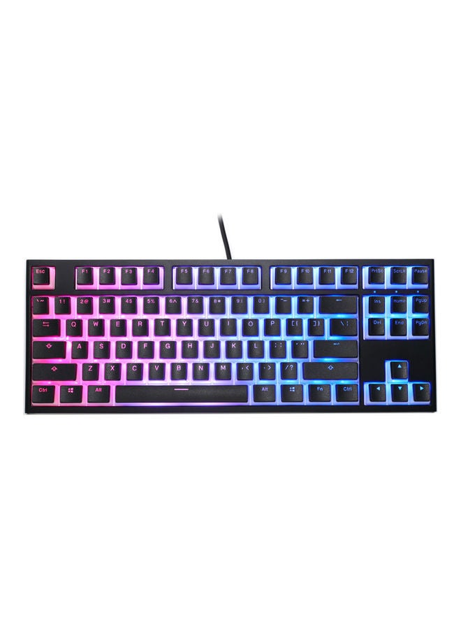 Ducky TKL Pudding Edition RGB LED Double Shot PBT Mechanical Keyboard Black - Image 1