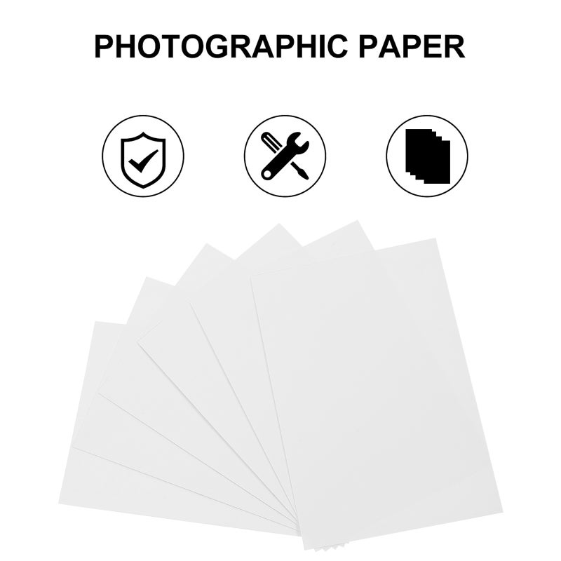 120Pcs Professional High Glossy Photo Paper Water-Resistant Photographic Paper - Image 4