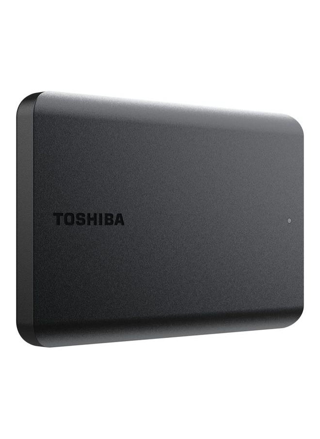 توشيبا - قرص صلب خارجي محمول Canvio Basics سعة 2 تيرابايت USB 3.2 Gen1 - HDTB520EK3AA سعة 2 تيرابايت - Image 1