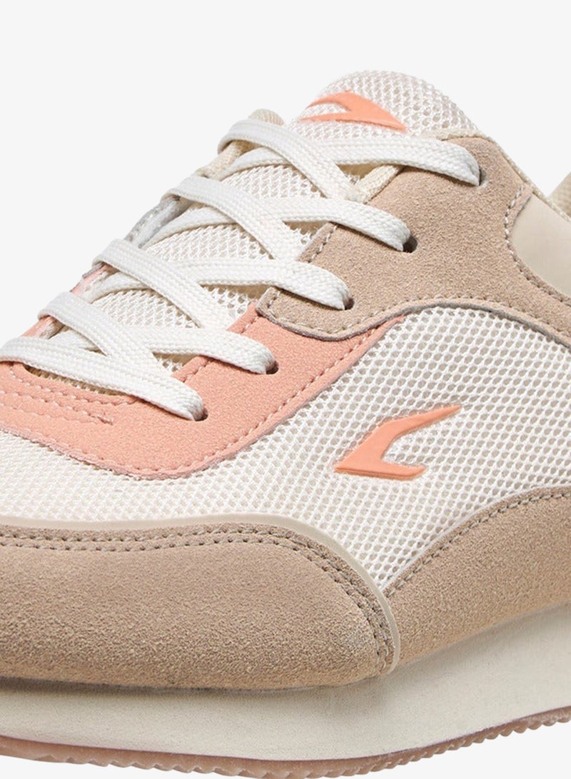 Dash Women's Textured Sneakers with Lace-Up Closure - Image 4