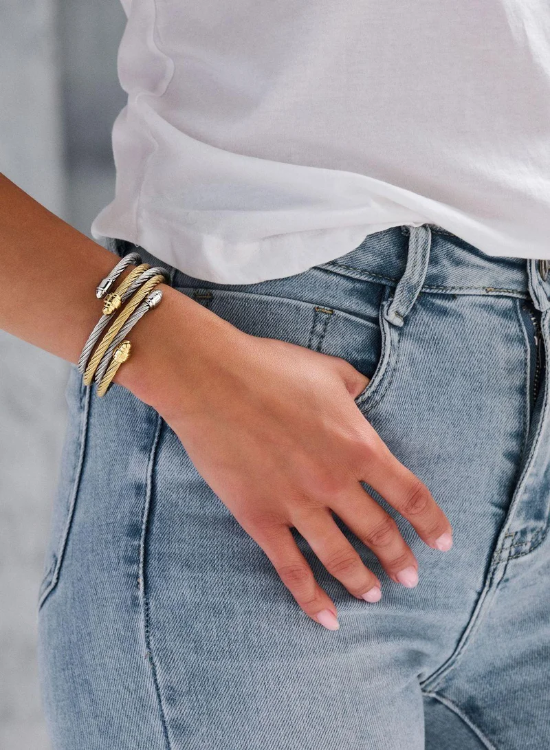 CERRUTI 1881 Embellished Bangle Bracelet