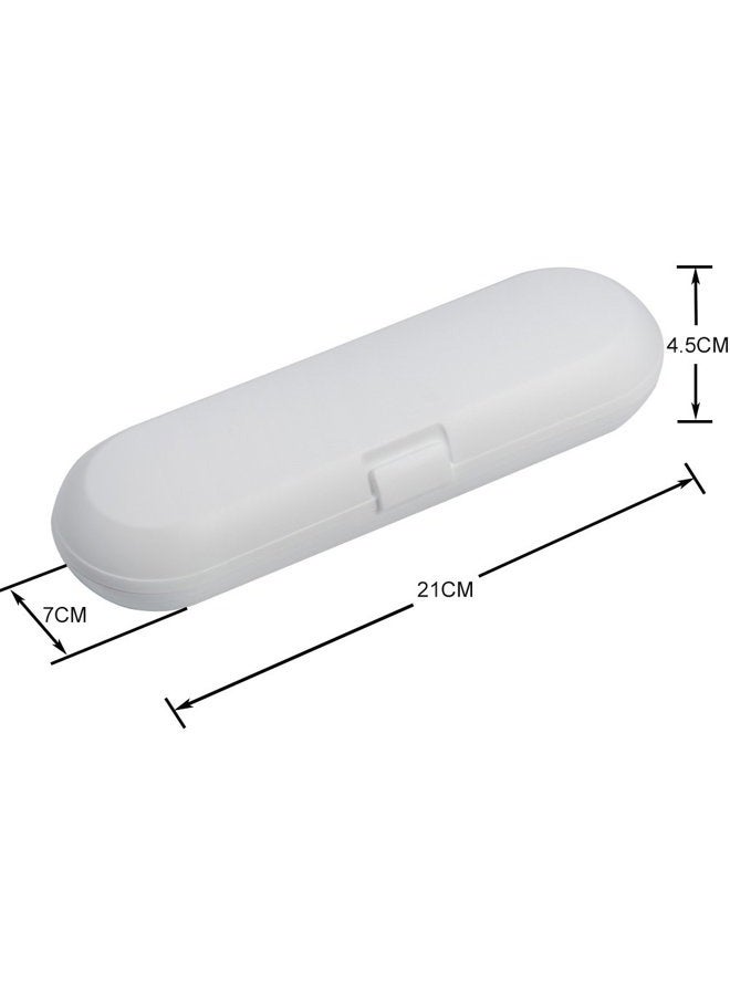 Nincha (White) - Portable Electric Toothbrush Travel Case for Philips Sonicare Series-Durable, Environmentally Friendly, Breathable, Food-Safe Plastic Material(White) - Image 3