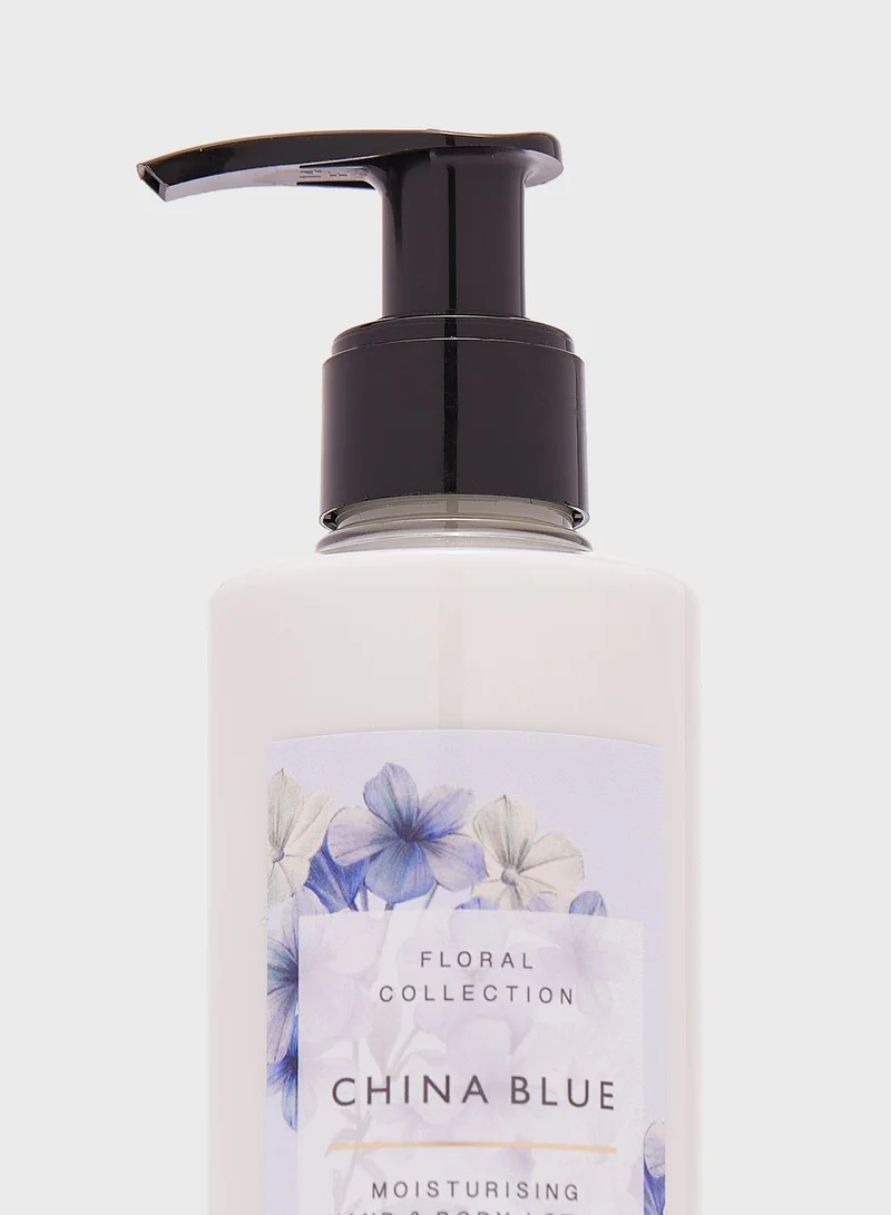 Marks & Spencer Floral China Blue Body Lotion