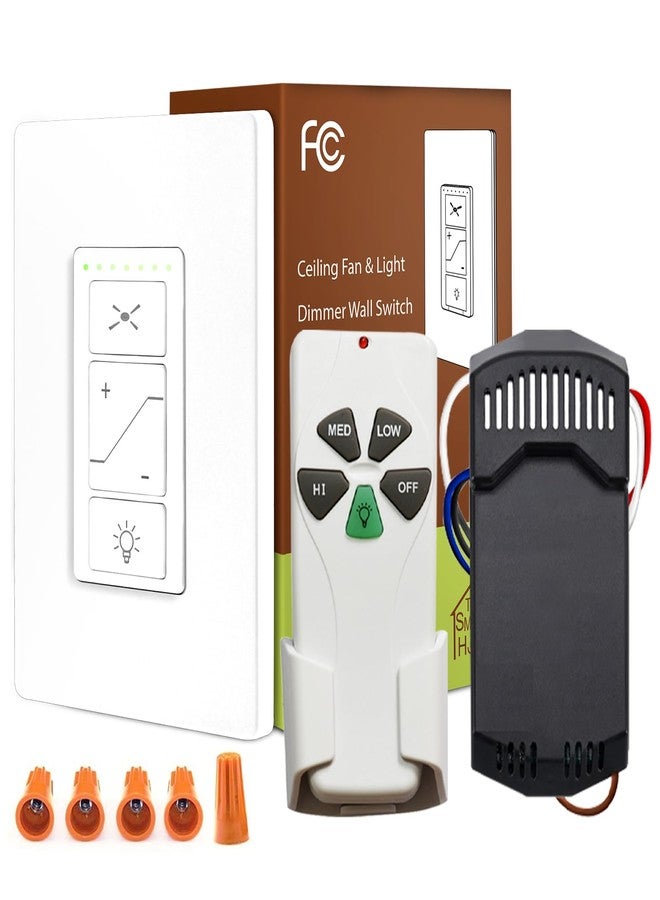 Humpptom Ceiling Fan Remote Control Kit, Universal Ceiling Fan Remote Control Kit UC9050T, UC9050T, Ceiling Fan Wall Switch, Compatible with Hampton Bay Harbor Breeze Hunter - Image 1