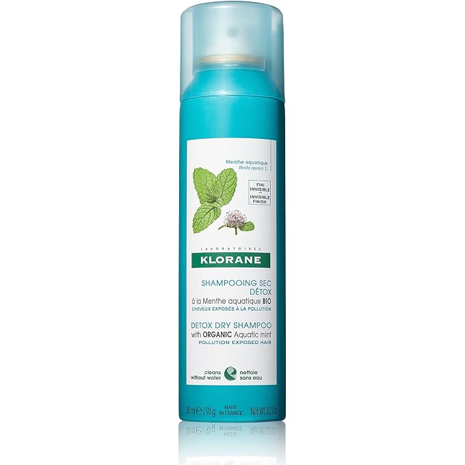 Klorane Aquatic Mint Detox Dry Shampoo 150Ml - Image 1