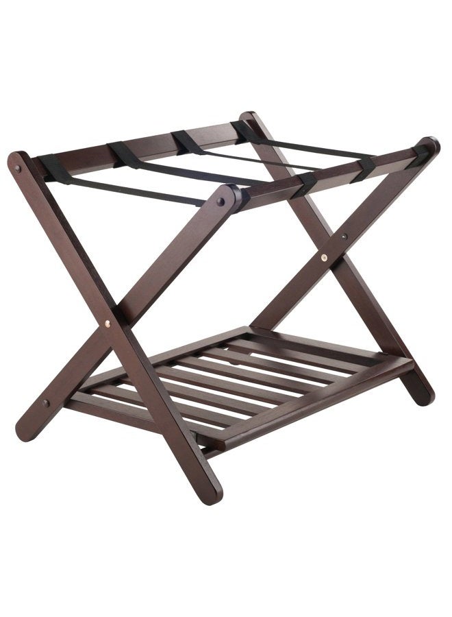 Winsome Remy Shelf Luggage Rack, Cappuccino - Image 1