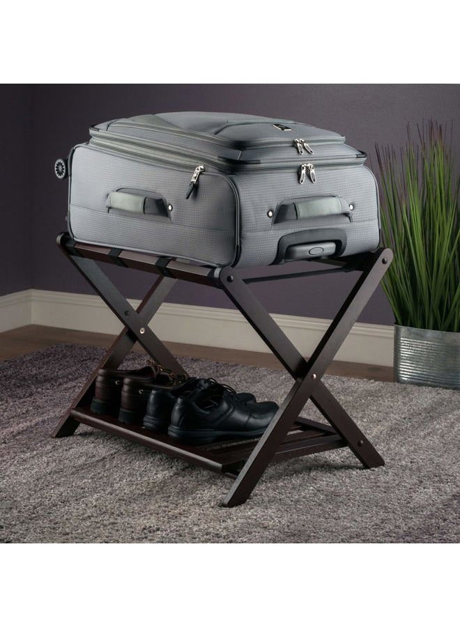 Winsome Remy Shelf Luggage Rack, Cappuccino - Image 4