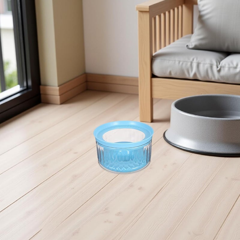 Floating Pet Water Bowl Non Spill Dog Water Bowl Spill Proof Slow Feeder with Splash Guard for Travel Outdoor and Home Use - Image 5