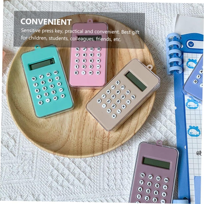 4 Pcs Mini Maze Calculator for School Office Kids Random Color - Image 3