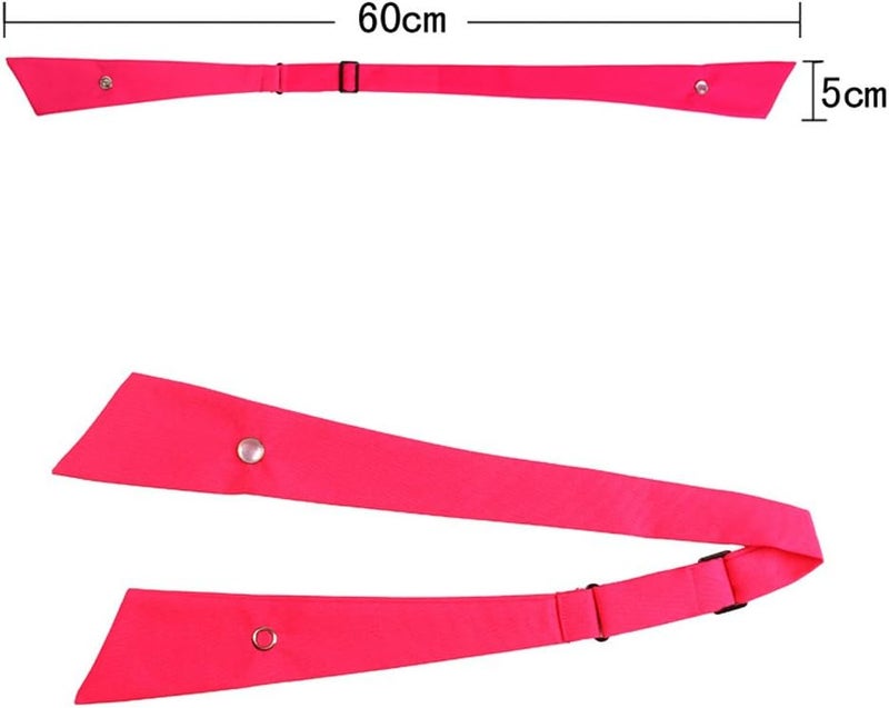 Patiky Tie for Men Women Adjustable Criss-Cross Bowtie School Uniform Pre Tied Bows for Girls Neck Tie Accessories PTK03 - Image 2