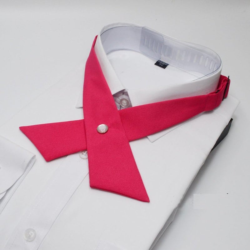 Patiky Tie for Men Women Adjustable Criss-Cross Bowtie School Uniform Pre Tied Bows for Girls Neck Tie Accessories PTK03 - Image 4